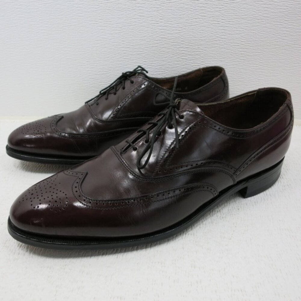 Bostonian Wingtip Brogue Leather Fashion Dress Oxford Men's Footwear Sz 11 C/A